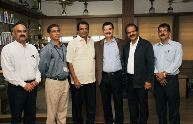 ADGP of Bangalore and Vice-Chancellor of Mangalore University visits Sahyadri 