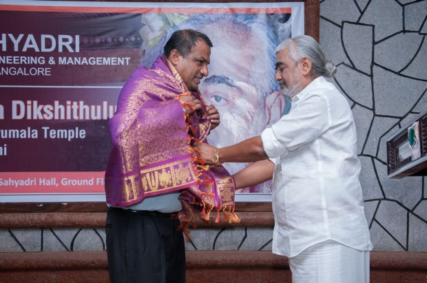 Dr. A. V. Ramana Deekshitulu Visits Sahyadri Campus